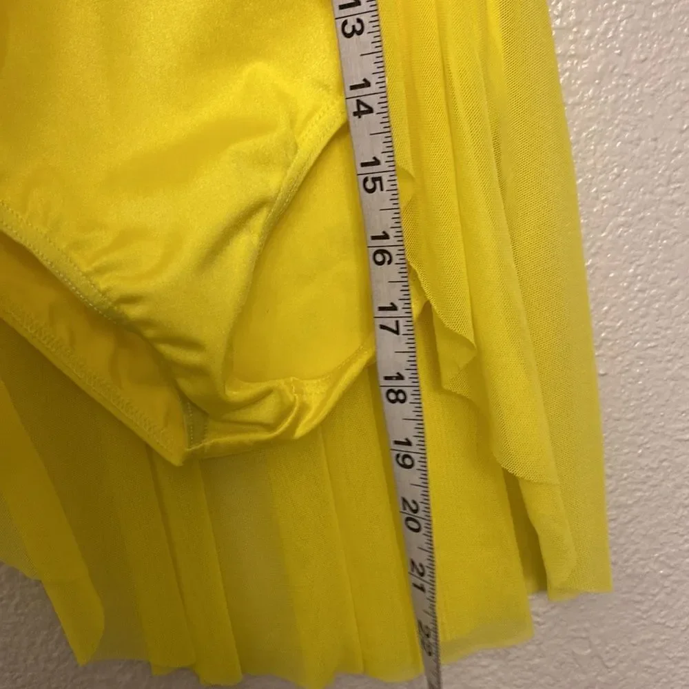 Weissman dance costume yellow